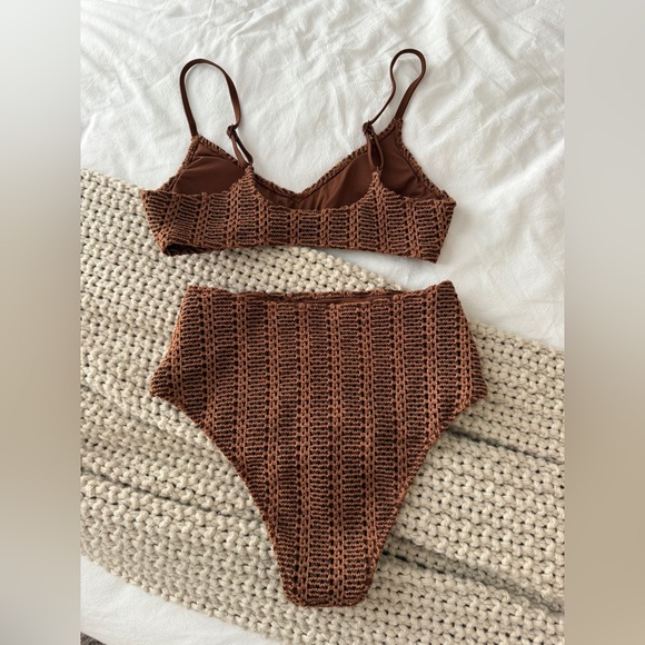Aerie Crochet Bikini Set - Picture 5 of 9